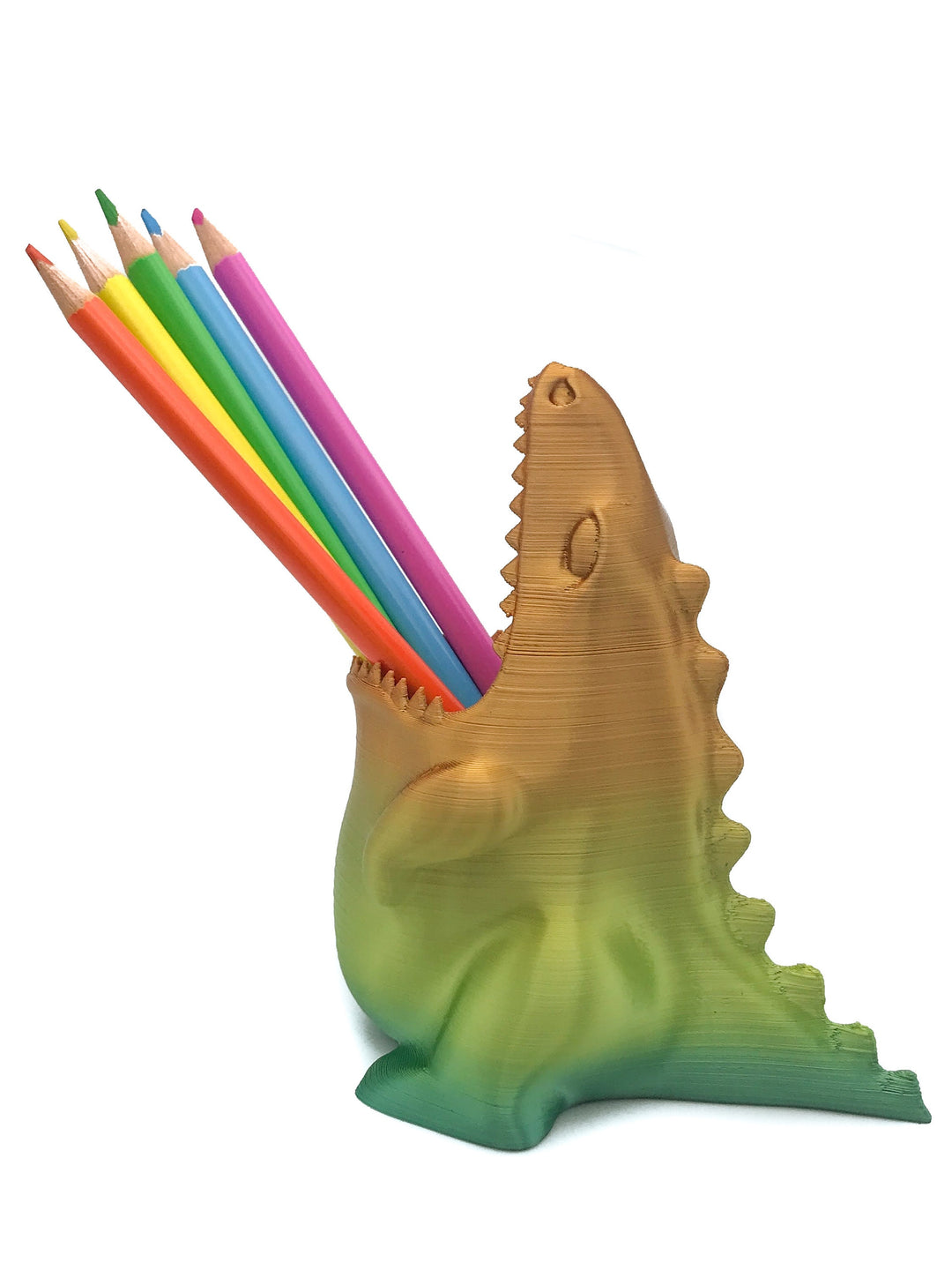 
  
  Dinosaur Pen/Pencil Holder | Gluttonosaurus, aka Gobbleosaurus
  

