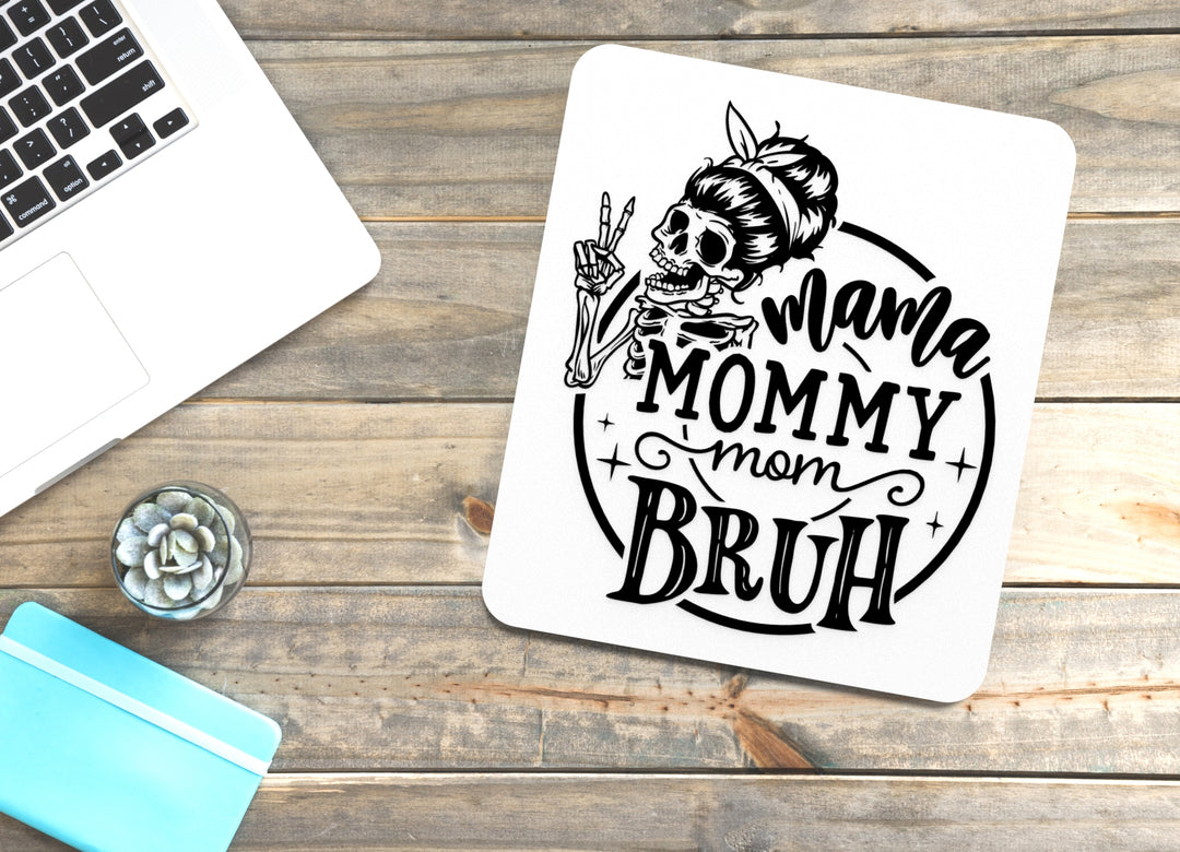 Bold 3D Printed Mama Bruh Sign Wall Art – Durable PLA Sign for Gym, Office