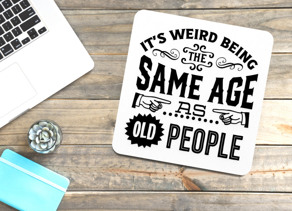 
  
  Bold 3D Printed Weird Same Age Wall Art – Durable PLA Sign For Gym, Office
  

