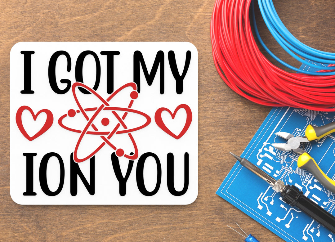 I Got My I On You | Funny sign For Home or Office