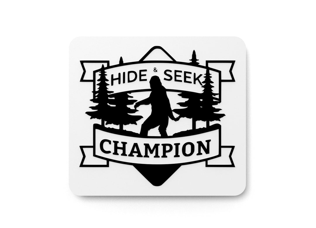 
  
  Hide and Seek Champion | Funny Sign for Home, Office, or Man Cave Decor
  
