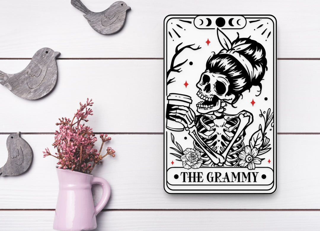 Bold 3D Printed The Grammy Sign Wall Art – Durable PLA Sign for Gym, Office