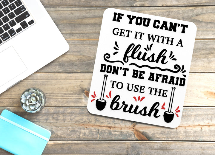 Use the Brush Bathroom Sign – Funny Humor Wall Decor for Home and Office