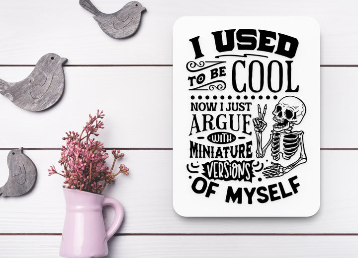 Bold 3D Printed Cool Myself Sign Wall Art – Durable PLA Sign for Gym, Office