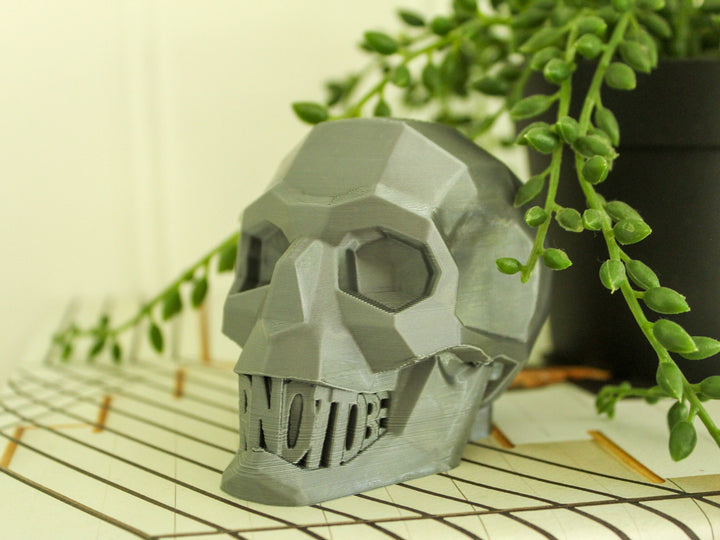 Shakespeare Hamlet To Be Or Not To Be Skull | Aka: The Grin Reaper