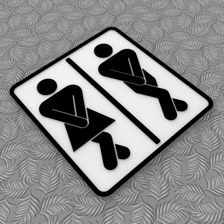 Funny Sign | Funny Bathroom sign