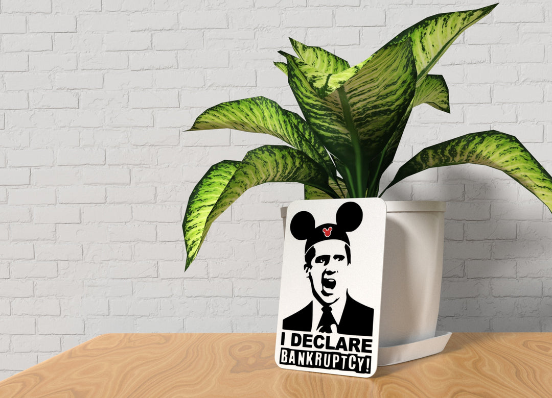 I Declare Bankruptcy | Funny sign For Home or Office