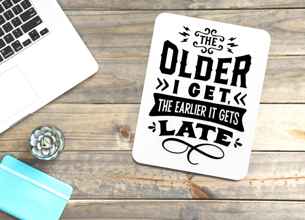 
  
  Bold 3D Printed I Get Late Older People Wall Art – Durable PLA Sign For Office
  
