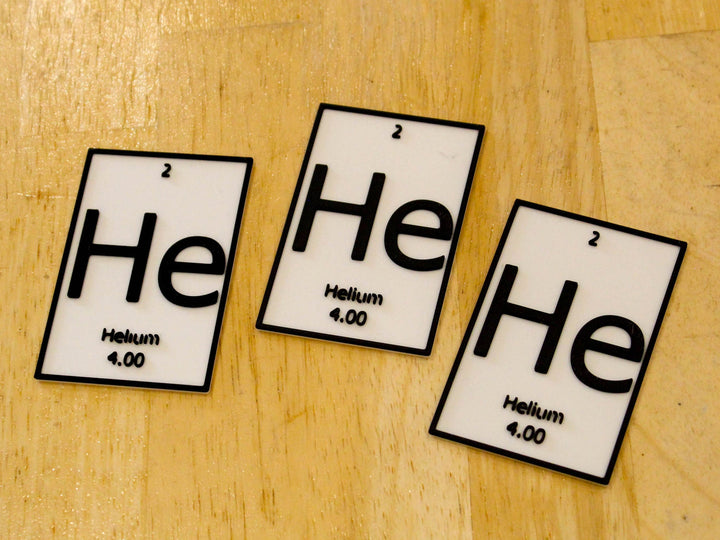 HeHeHe | Periodic Table of Elements Wall, Desk or Shelf Sign