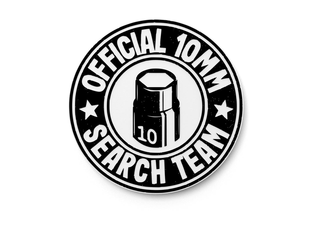 
  
  Official 10mm Search Team | Funny Sign for Home or Office
  
