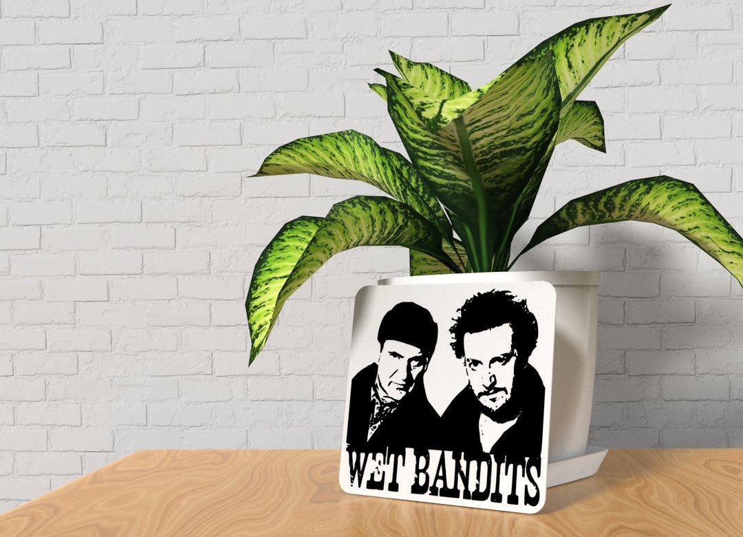 Wet Bandits | Funny sign For Home or Office