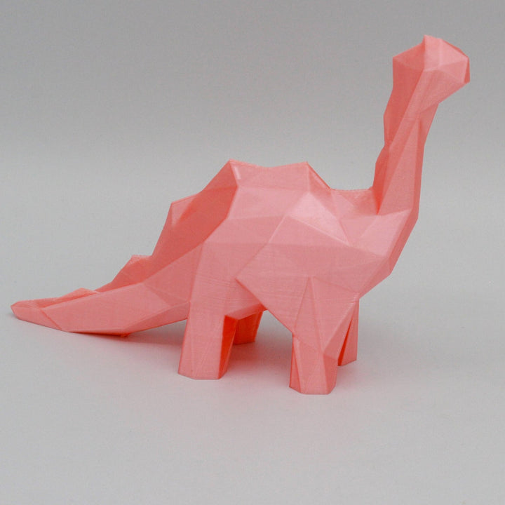 Cute Dinosaur Low Poly Figurine