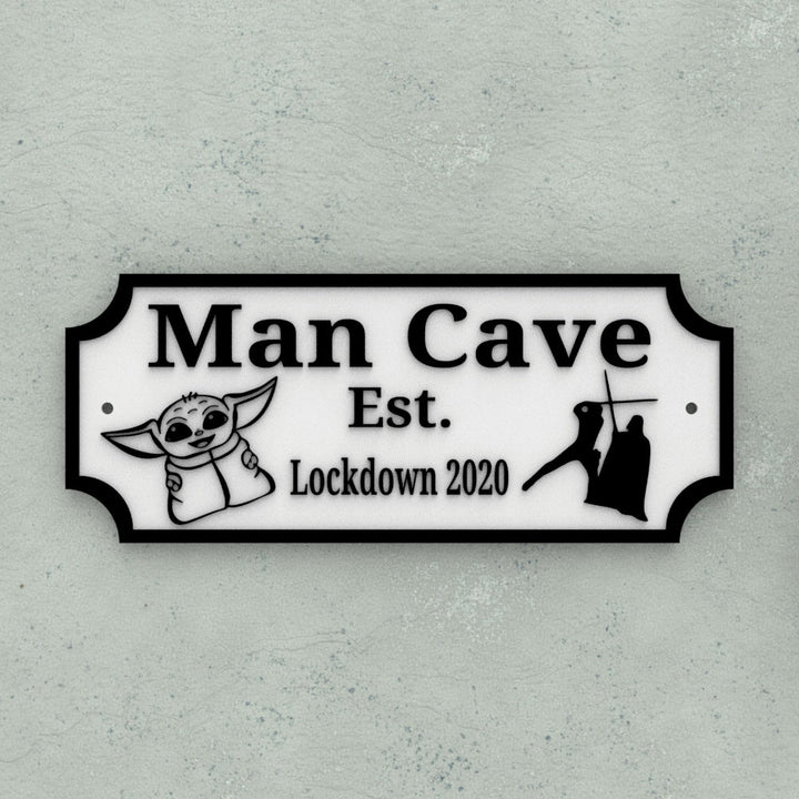 Sign | Man Cave Est. Lockdown 2020