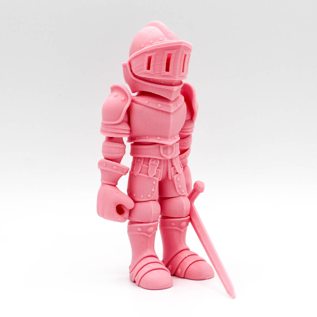 
  
  Knight's Quest Fidget Toy Flexible Articulating 3d Printed Friendly Companion
  

