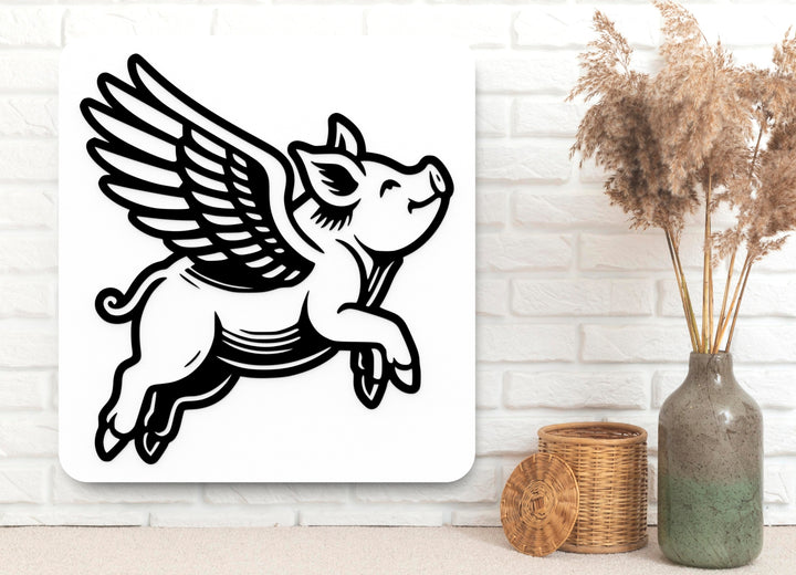 Pig | Funny Sign for Home or Office