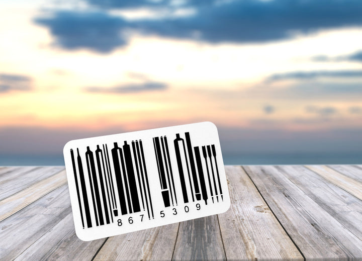 Barcode 5 | Funny sign For Home or Office