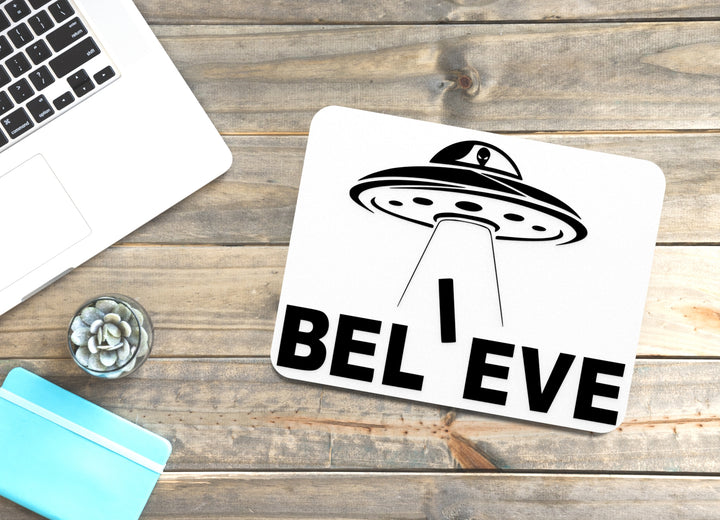 Believe Astronaut | Funny Sign for Home or Office
