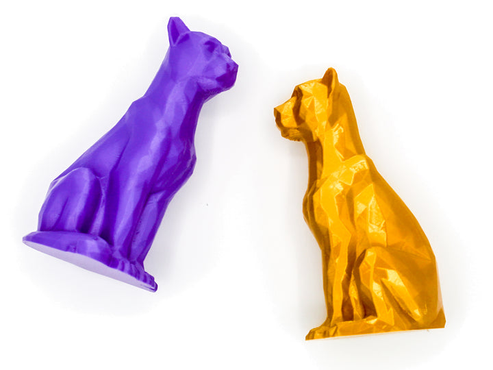 Panther Poly Figurine – Geometric Animal Decor