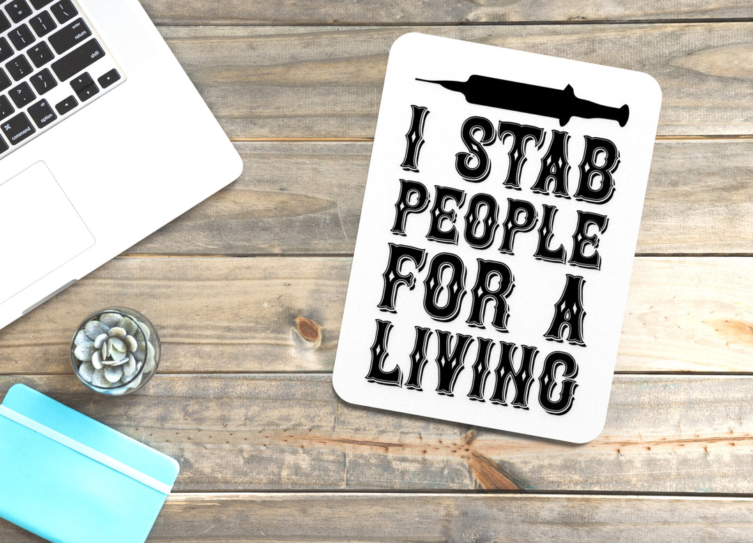 I stap people | Funny Sign for Home or Office