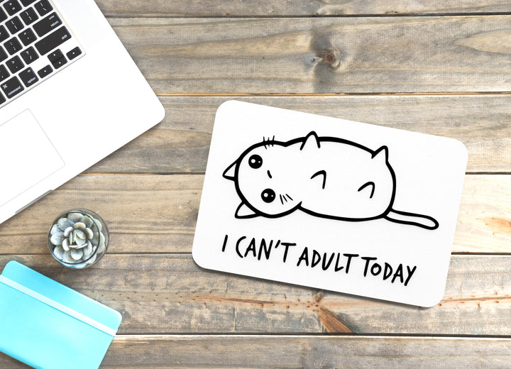 Battery Low – No Adulting | Funny Sign for Work or Chill Spaces