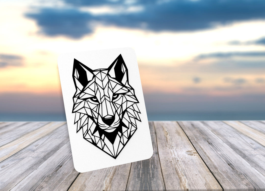 Wolf | Funny sign For Home or Office