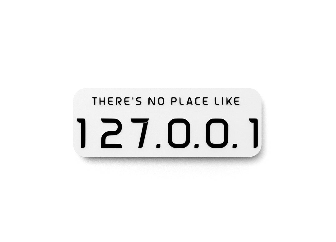 
  
  There's No Space Like | Funny sign For Home or Office
  

