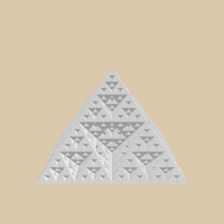 Amazing Mathematical Fractal Pyramid