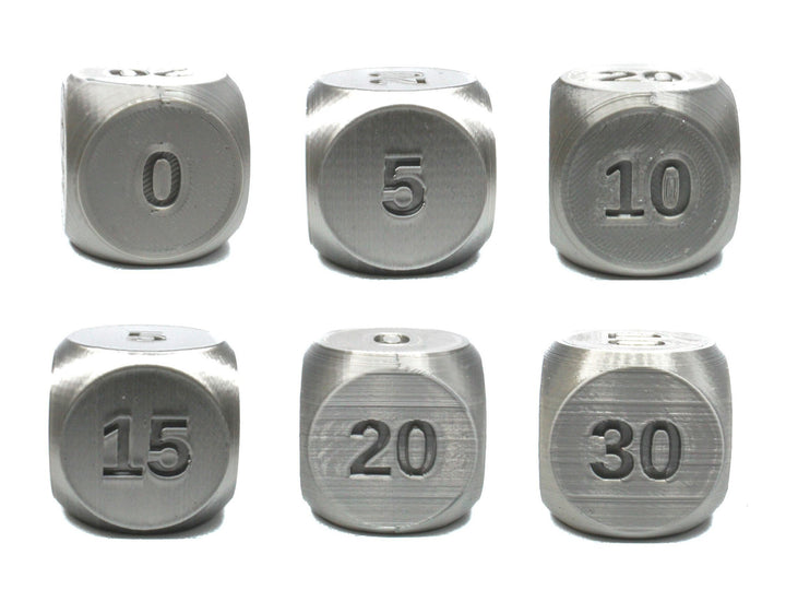 Exersize Workout Dice | Set of 2 Unique Large 1.4" dice | Excersize and Quantity