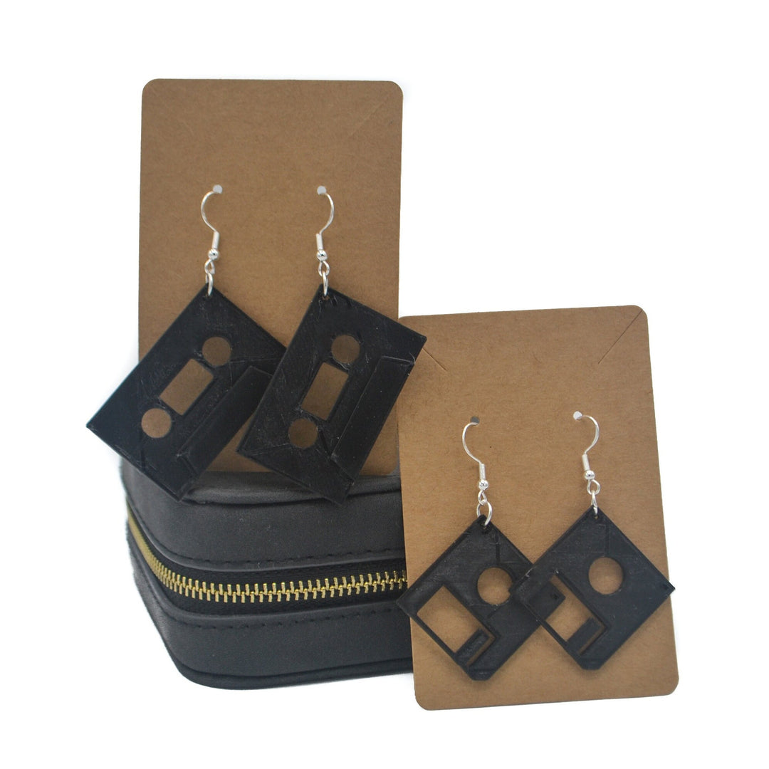 3.5" FLOPPY DISK Diskette Earrings