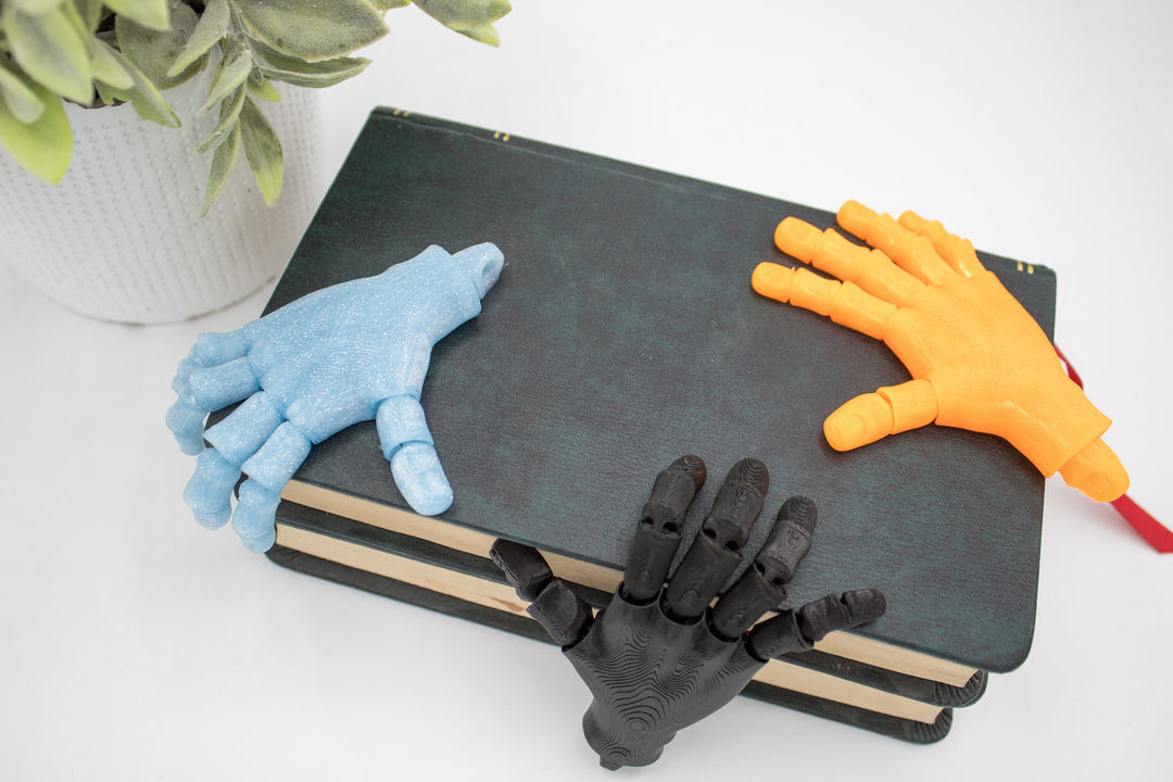 Hands Topper Fidget HAND PENCIL TOPPERS | Flexible Articulating 3d Printed Pencil ...