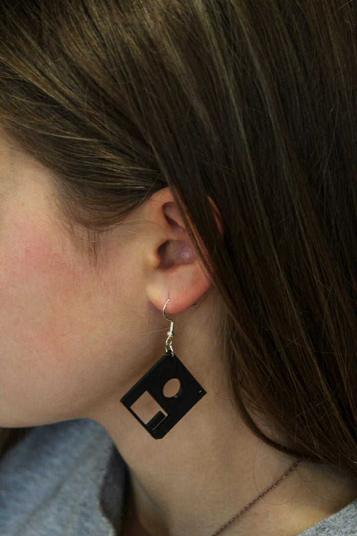 3.5" FLOPPY DISK Diskette Earrings