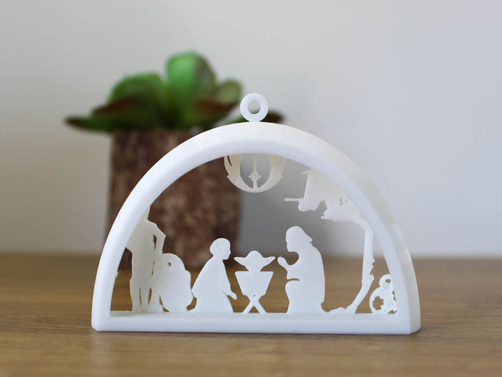 Star Wars Nativity Ornament | May the force be merry with you this Christmas