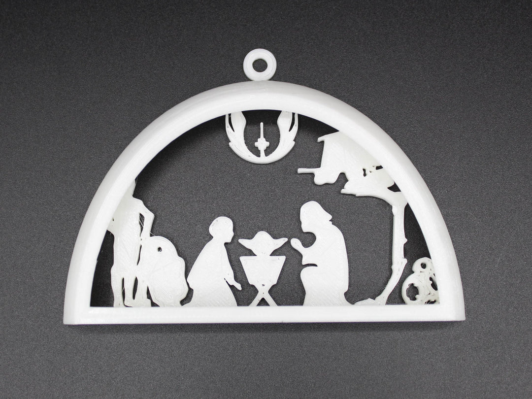 Star Wars Nativity Ornament | May the force be merry with you this Christmas