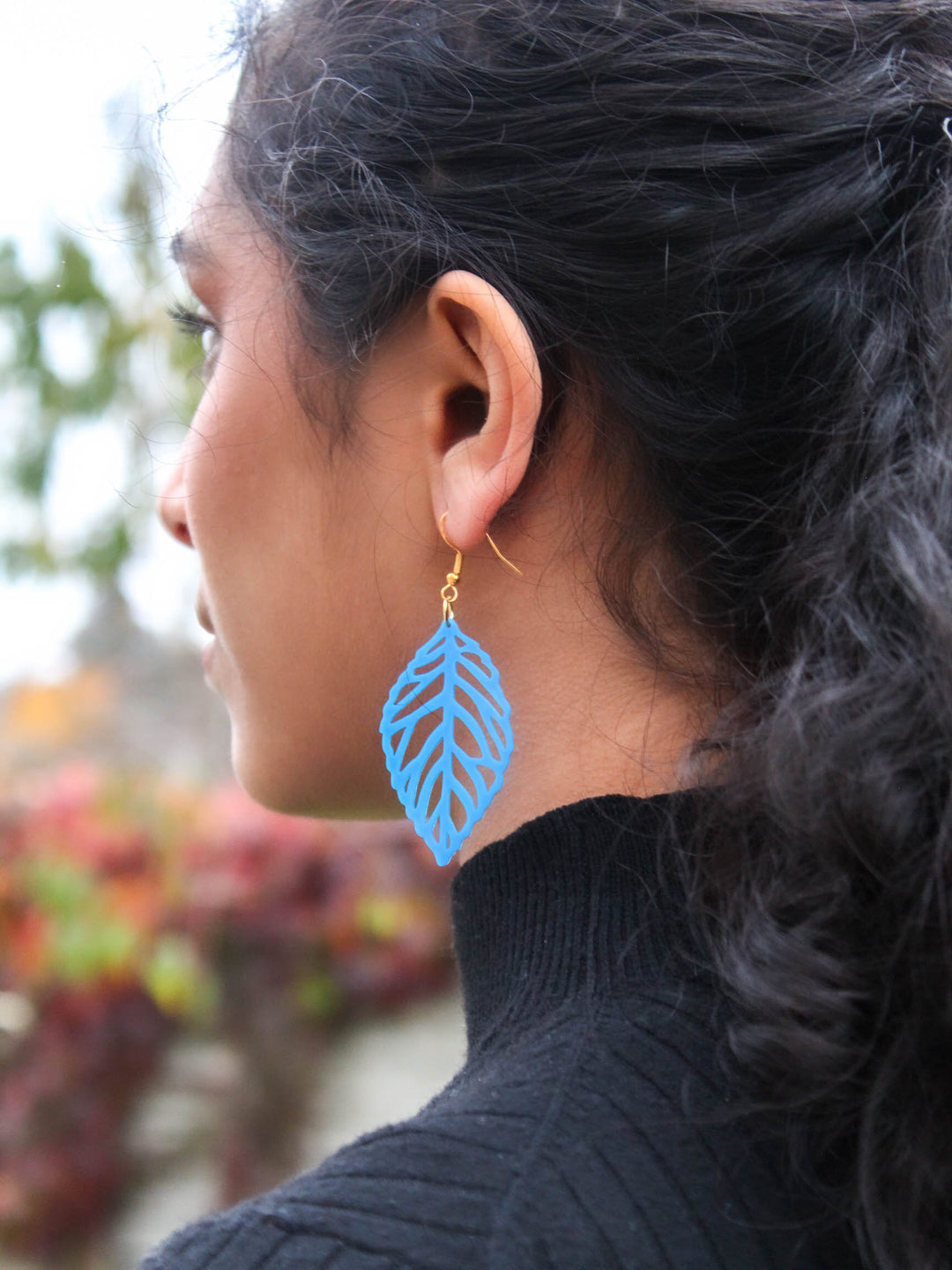 Leaf Earrings, Dangle Earrings, Fashionable Earrings, Cute Leaf