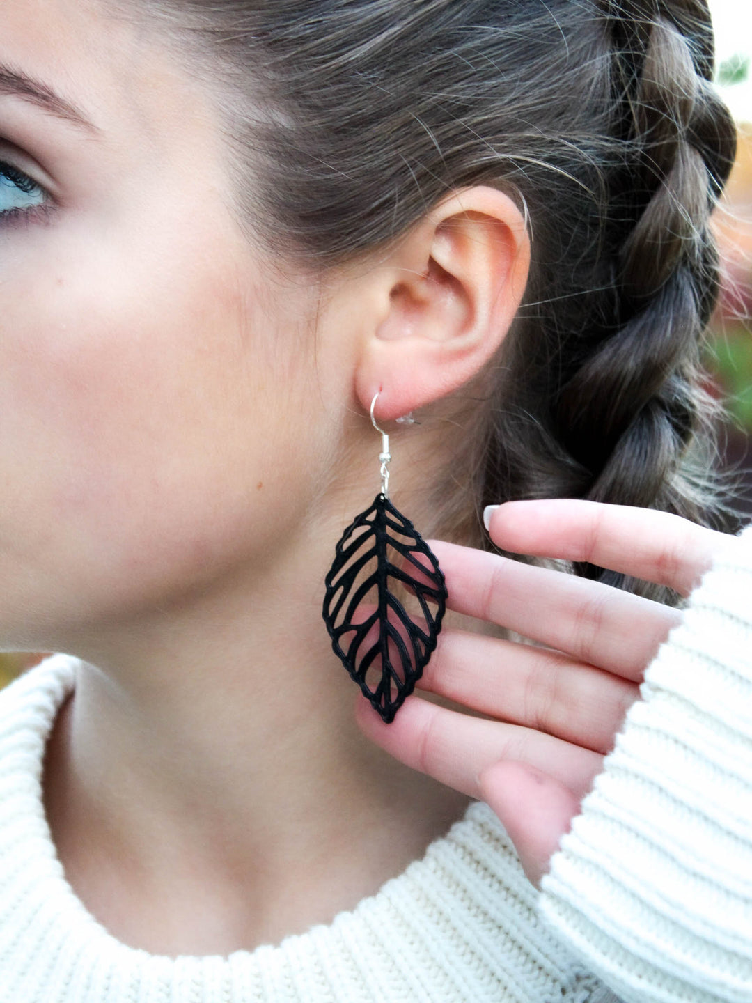 Leaf Earrings, Dangle Earrings, Fashionable Earrings, Cute Leaf