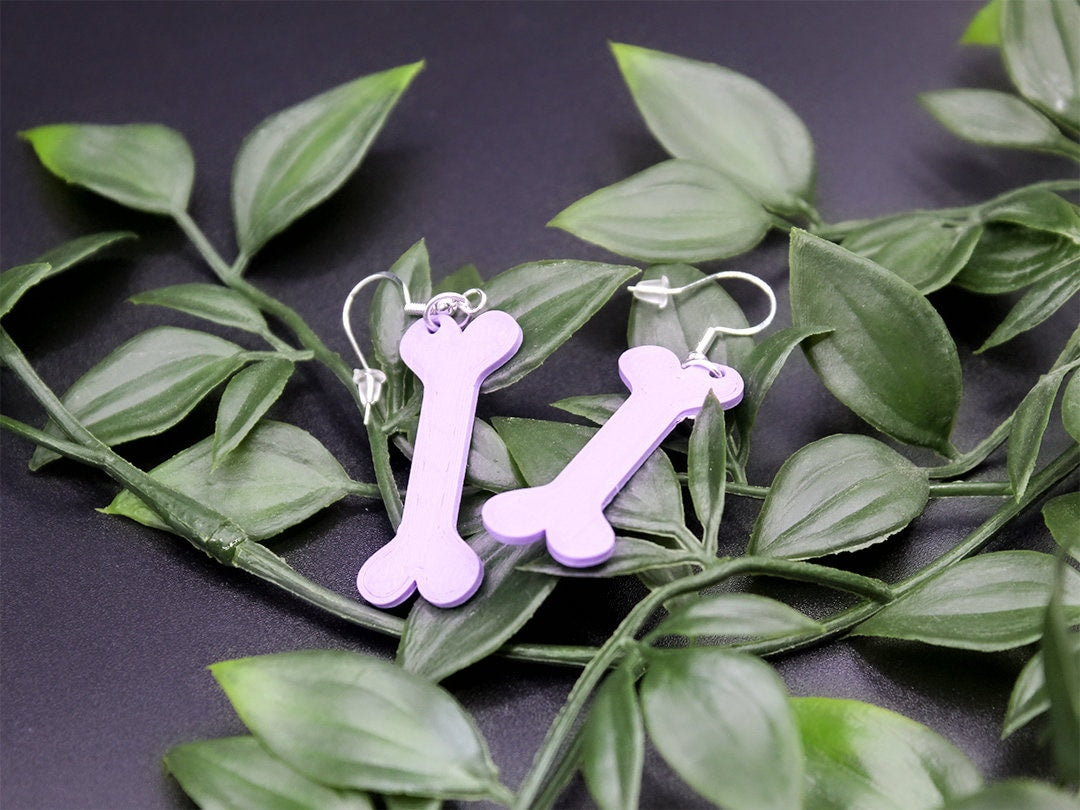 Bone Earrings, Dangle Earrings, Fashion Earrings, Cute Bone