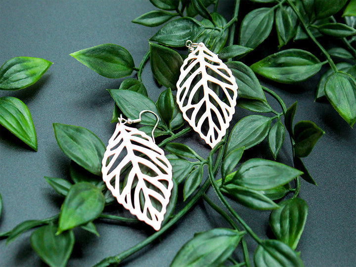Leaf Earrings, Dangle Earrings, Fashionable Earrings, Cute Leaf
